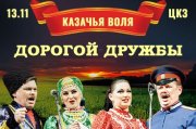 Концерт «Дорогой дружбой»