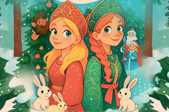 Как Василисы Новый год встречали